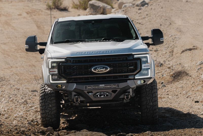 Ford Super Duty F-250 Front Bumper - DV8 Offroad - Spec Series - Black - `17-`22